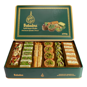 Baladna Mixed Oriental Sweets with Pistachios and Cashews - Oriental