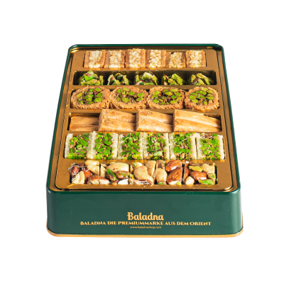 Baladna Mixed Oriental Sweets with Pistachios and Cashews - Oriental