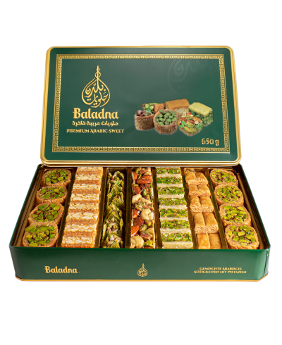 Baladna Mixed Oriental Sweets with Pistachios and ...