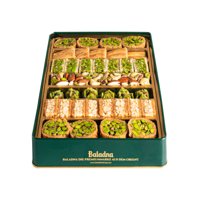 Baladna Mixed Oriental Sweets with Pistachios and Cashews - Oriental