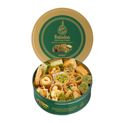 Baladna Mixed Oriental Sweets with Pistachios and Cashews - Oriental