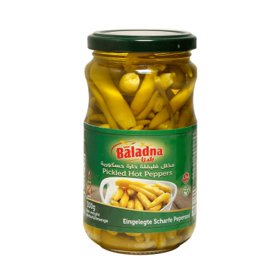 Baladna Pickled Hot Peppers- Oriental