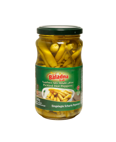 Baladna Pickled Hot Peppers- Oriental