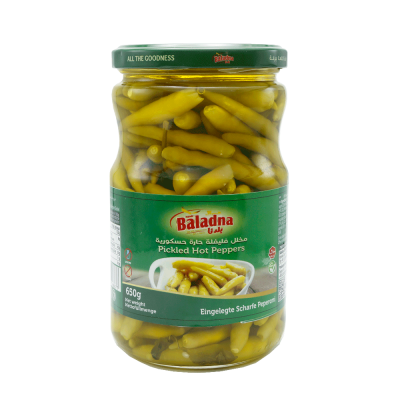 Baladna Pickled Hot Peppers - Oriental