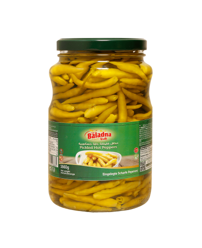 Baladna Pickled Hot Peppers - Oriental