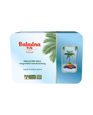 Baladna Mix Dates 15 pieces Gift Case - Oriental