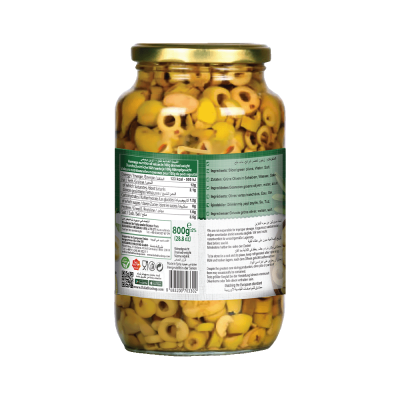 Baladna Sliced Green Olives - Oriental