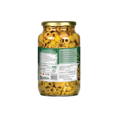 Baladna Sliced Green Olives - Oriental