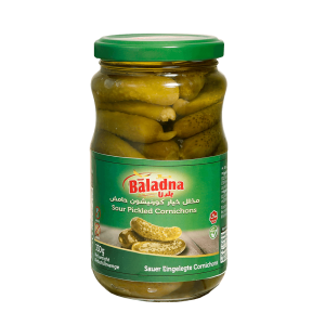 Baladna Sour Pickled Cornichons - Oriental