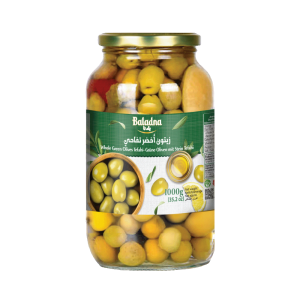 Baladna Whole Green Olives Tefahi - Oriental